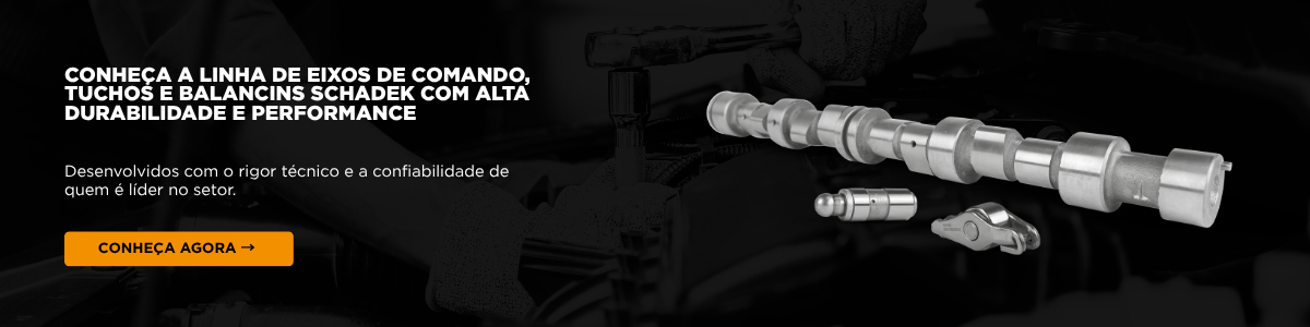 Linha de Eixos de Comando, Tuchos e Balancins Schadek